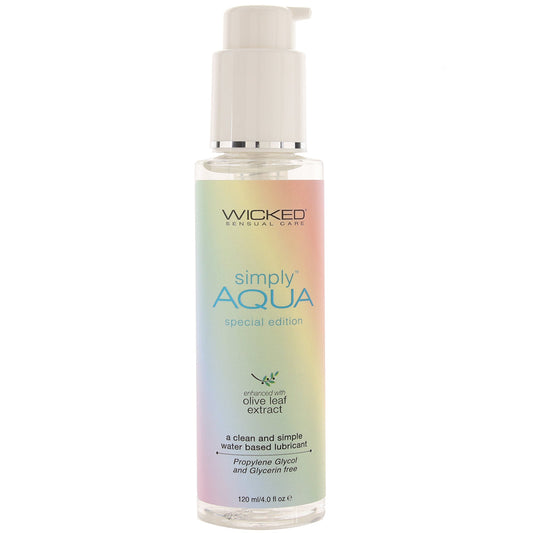 Simply Aqua Special Edition Lube 4oz